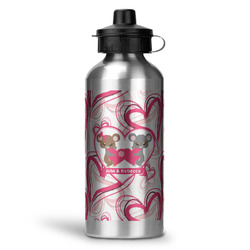 Valentine's Day Water Bottles - 20 oz - Aluminum (Personalized)