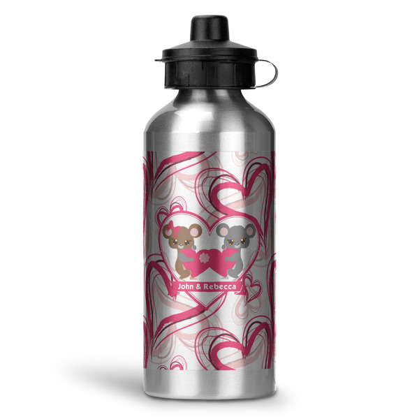 Custom Valentine's Day Water Bottle - Aluminum - 20 oz (Personalized)