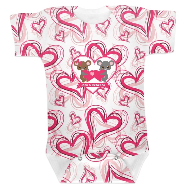 Custom Valentine's Day Baby Bodysuit 6-12 (Personalized)