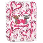 Valentine's Day Baby Swaddling Blanket (Personalized)