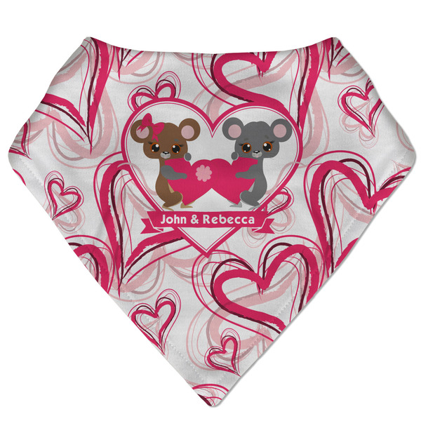 Custom Valentine's Day Bandana Bib (Personalized)
