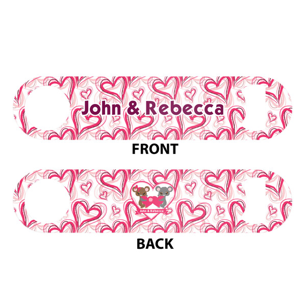 Valentine's Day Bar Bottle Opener - White - Approval