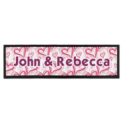 Valentine's Day Bar Mat (Personalized)