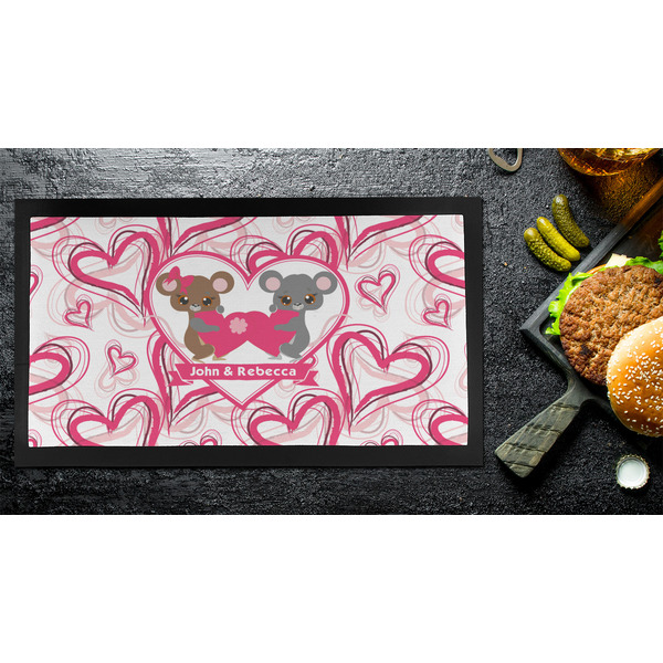 Valentine's Day Bar Mat - Small - LIFESTYLE
