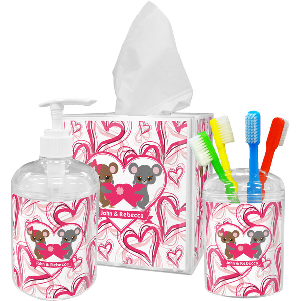 Valentine's Day Bathroom Accessories Set (Personalized)