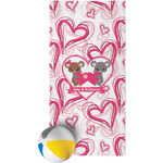 Valentine's Day Beach Towel (Personalized)