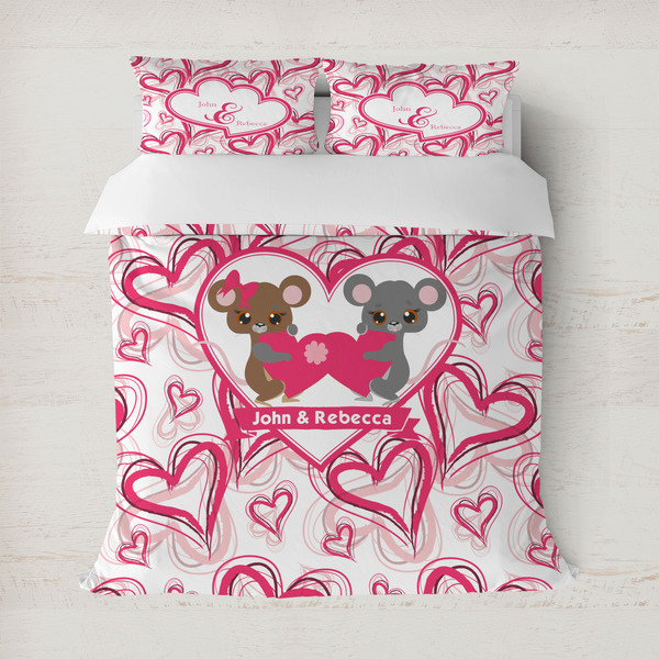 Custom Valentine's Day Duvet Cover (Personalized)