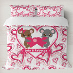 Valentine's Day Duvet Cover Set - King (Personalized)