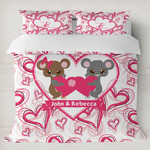Valentine's Day Duvet Cover Set - King (Personalized)