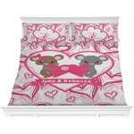 Valentine's Day Comforter Set - King (Personalized)