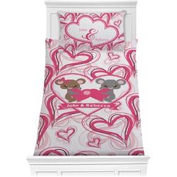 Valentine's Day Comforter Set - Twin XL (Personalized)