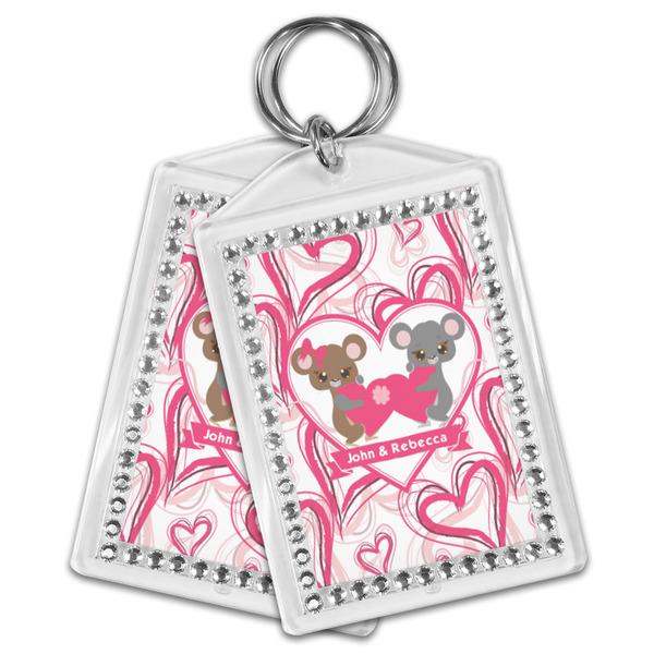 Valentine's Day Bling Keychain - MAIN