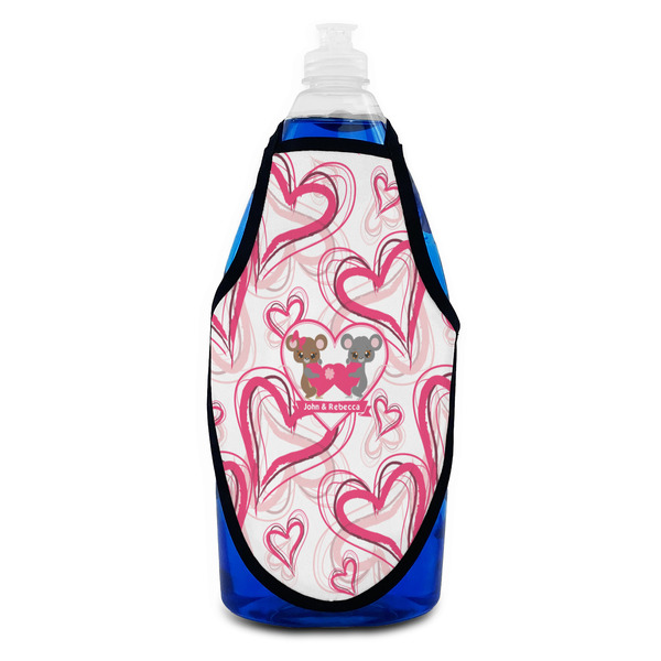 Valentine's Day Bottle Apron - Soap - FRONT
