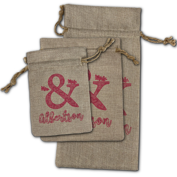 Valentine's Day Burlap Gift Bags - (PARENT MAIN) All Three