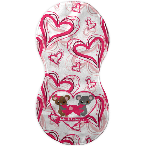 Valentine's Day Burp Peanut Shaped Flat