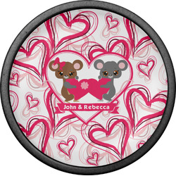 Valentine's Day Cabinet Knob (Black) (Personalized)