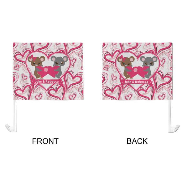 Valentine's Day Car Flag - Large - APPROVAL