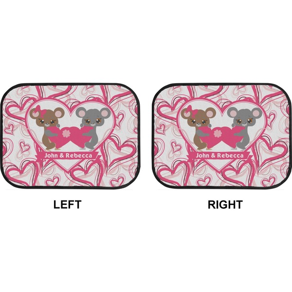 Valentine's Day Car Floor Mats (Back Seat) (Approval)