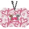 Valentine's Day Rear View Mirror Ornament (Personalized)
