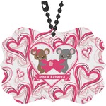 Valentine's Day Rear View Mirror Charm (Personalized)