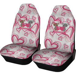 Valentine's Day Car Seat Covers (Set of Two) (Personalized)