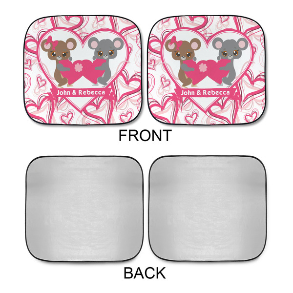 Valentine's Day Car Sun Shades - APPROVAL