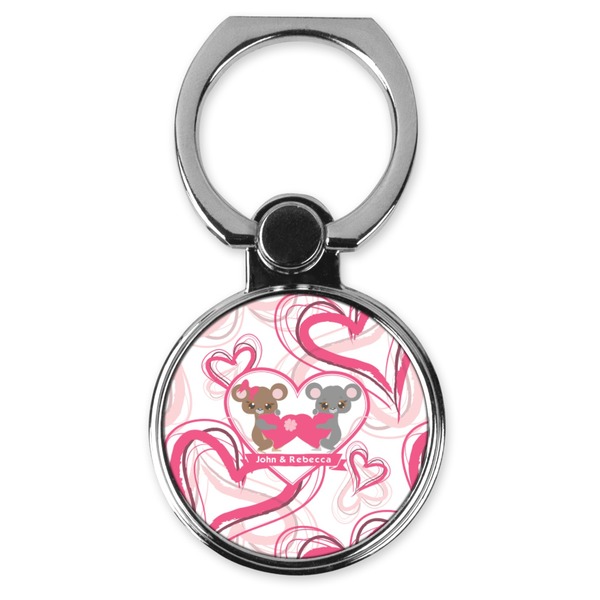 Custom Valentine's Day Cell Phone Ring Stand & Holder (Personalized)