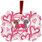 Valentine's Day Christmas Ornament (Front View)