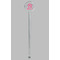 Valentine's Day Clear Plastic 7" Stir Stick - Round - Single Stick
