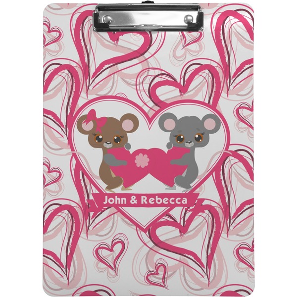 Custom Valentine's Day Clipboard (Letter Size) (Personalized)