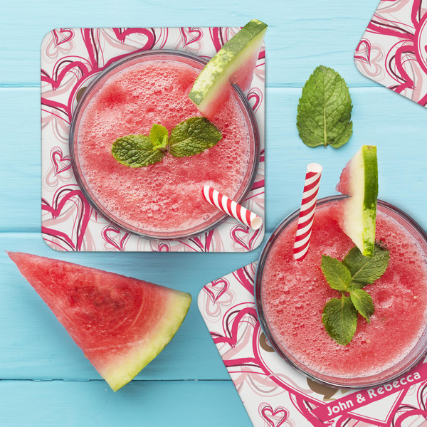 Valentine's Day Coaster Set - LIFESTYLE