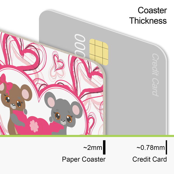 Valentine's Day Coaster Thickness