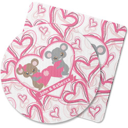 Valentine's Day Rubber Backed Coaster (Personalized)