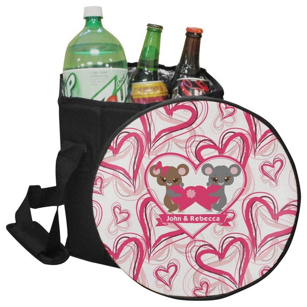 Custom Valentine's Day Collapsible Cooler & Seat (Personalized)