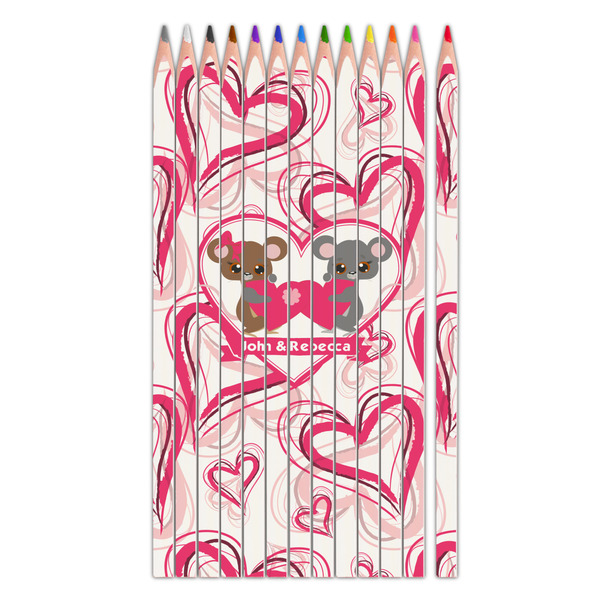 Custom Valentine's Day Colored Pencils (Personalized)