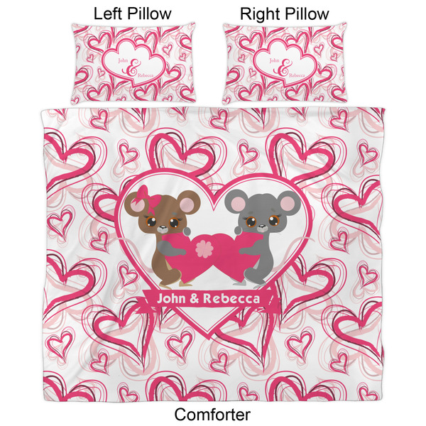Valentine's Day Comforter Set - King - Approval