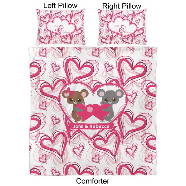 Valentine's Day Comforter Set - Queen - Approval
