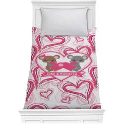 Valentine's Day Comforter - Twin XL (Personalized)