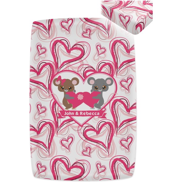 Valentine's Day Crib Fitted Sheet - Apvl