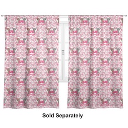 Valentine's Day Curtain Panel - Custom Size (Personalized)