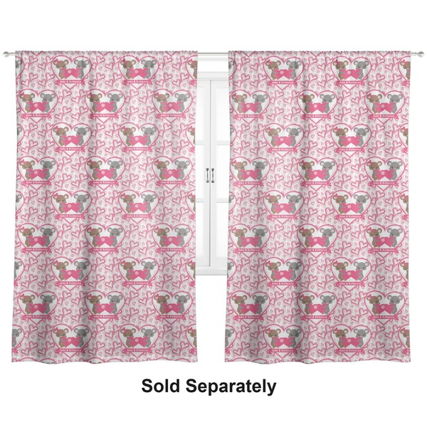 Valentine's Day Curtains