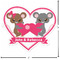 Valentine's Day Custom Shape Iron On Patches - L - APPROVAL