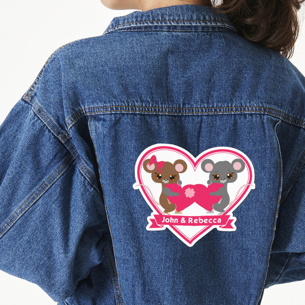Custom Valentine's Day Large Custom Shape Patch - 2XL (Personalized)