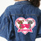 Valentine's Day Twill Iron On Patch - Custom Shape - 3XL (Personalized)