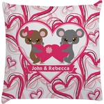 Valentine's Day Decorative Pillow Case (Personalized)