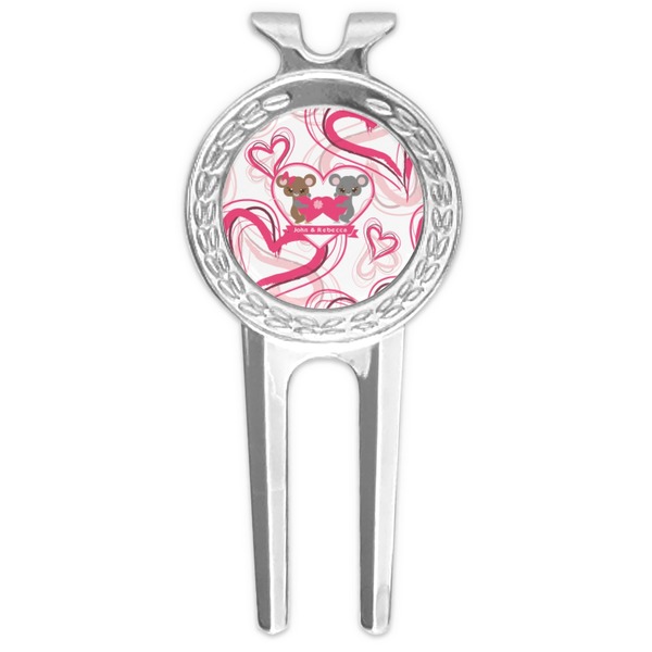 Custom Valentine's Day Golf Divot Tool & Ball Marker (Personalized)