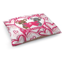 Valentine's Day Dog Bed - Medium w/ Couple's Names