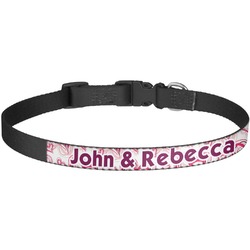 Valentine's Day Dog Collar - Large (Personalized)