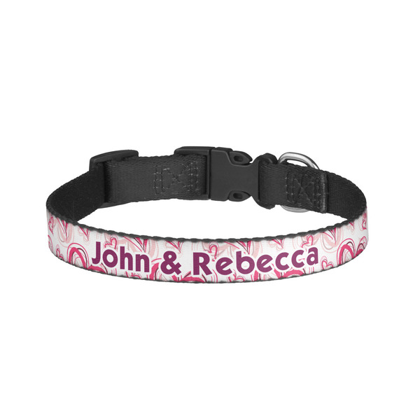 Custom Valentine's Day Dog Collar - Large (Personalized)