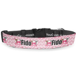 Valentine's Day Deluxe Dog Collar (Personalized)